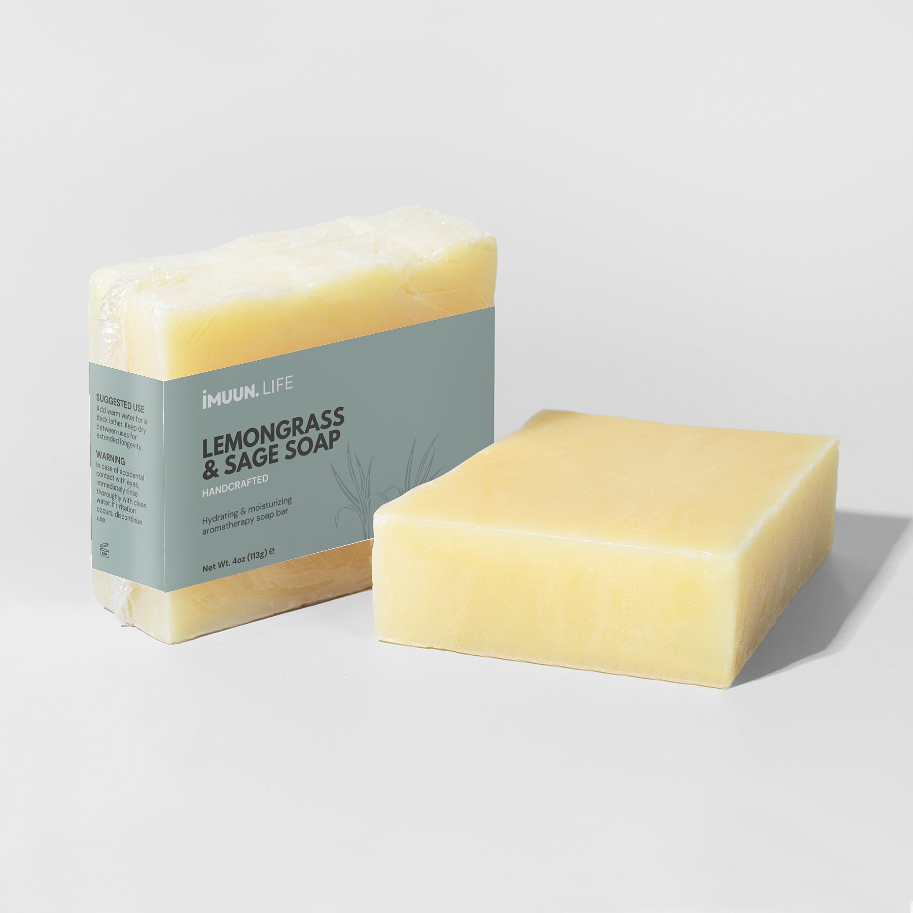 iMUUN® Lemongrass & Sage Soap