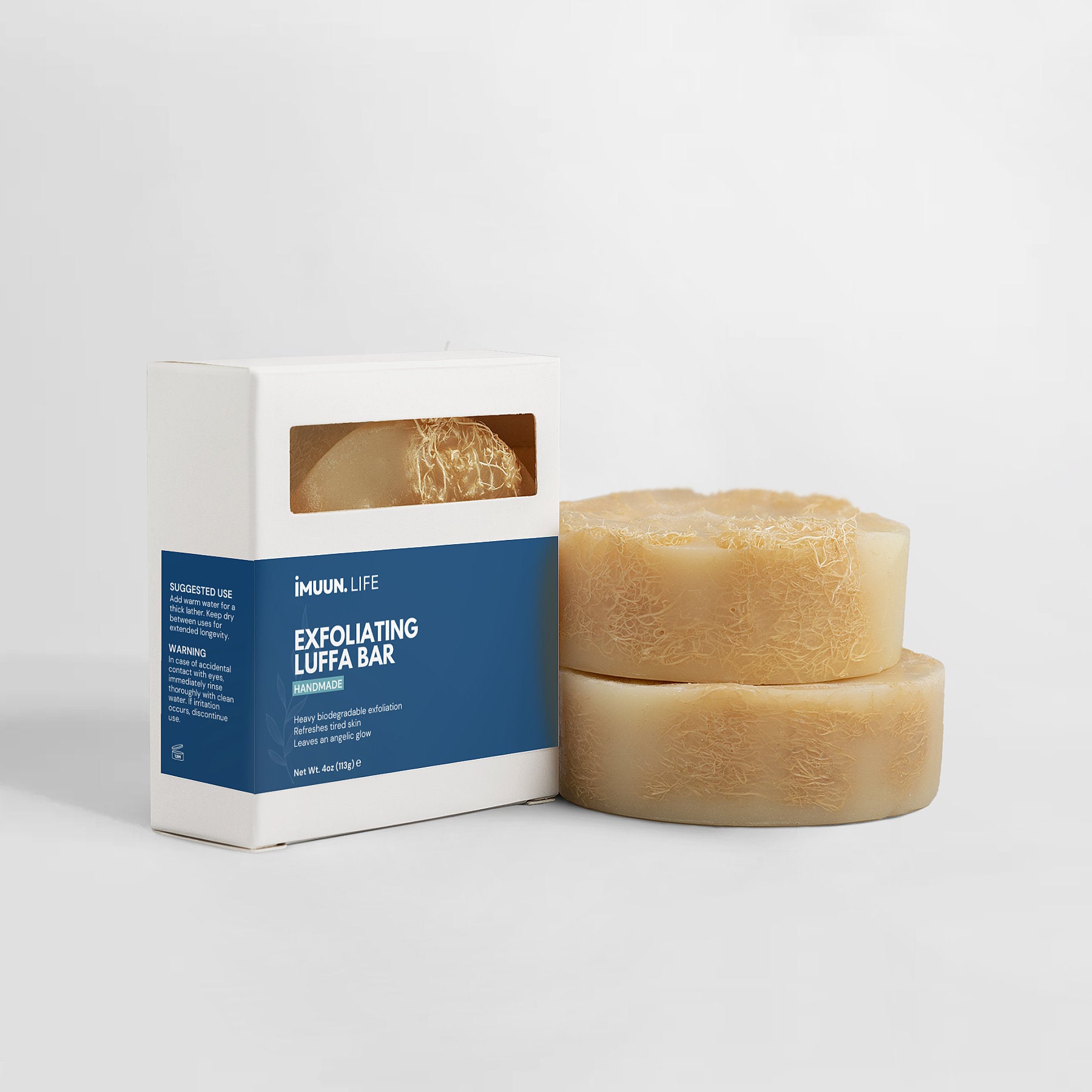 iMUUN® Exfoliating Luffa Bar